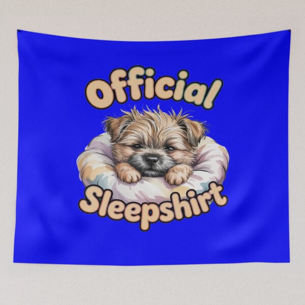 Item preview, Humorous Cairn Terrier Puppy Art Design Official Sleepshirt designed and sold by fantasticdesign.