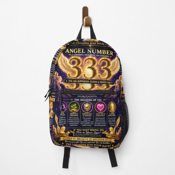 Item preview, Angel Number 333 Divine Guidance Spiritual Design designed and sold by HiteshArt111.