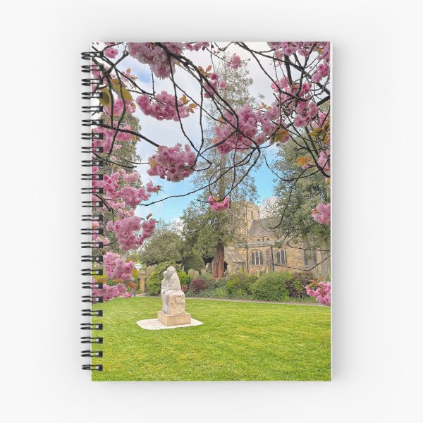Item preview, Ponteland Church and Cherry Blossom designed and sold by Violaman.