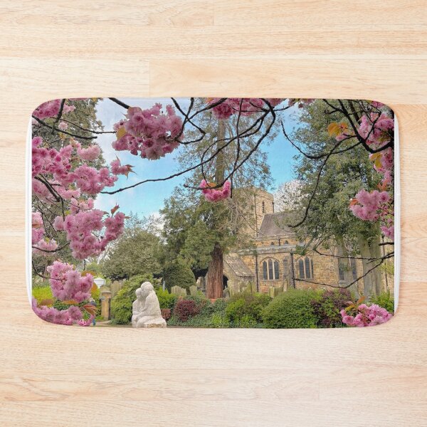 Item preview, Ponteland Church and Cherry Blossom designed and sold by Violaman.