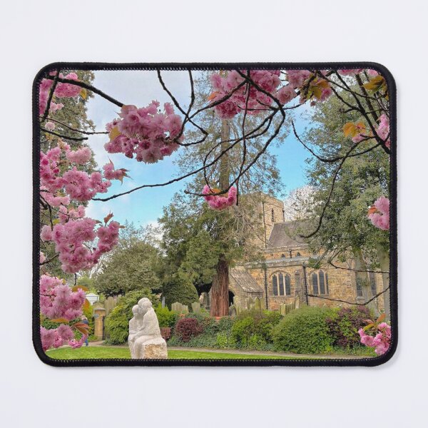 Item preview, Ponteland Church and Cherry Blossom designed and sold by Violaman.