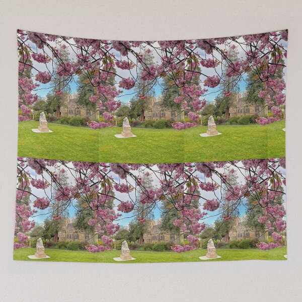 Item preview, Ponteland Church and Cherry Blossom designed and sold by Violaman.
