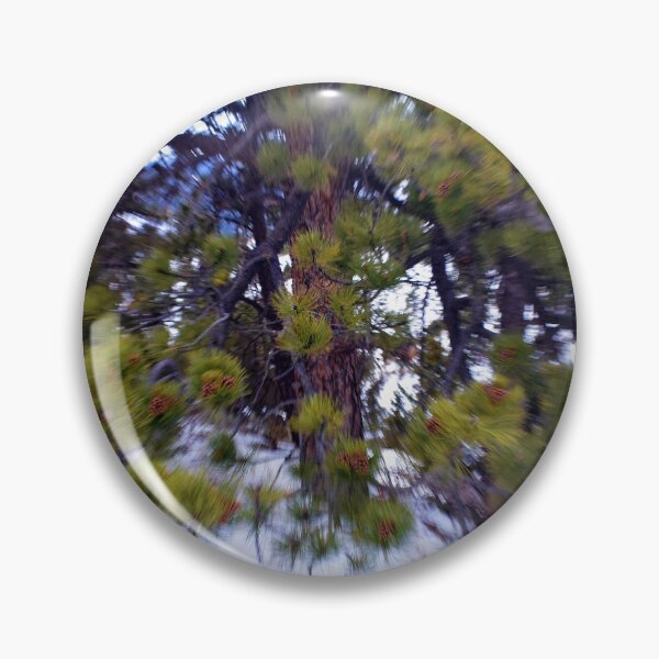 Item preview, Zoom Burst Pine Tree Motion Blur Winter Dream designed and sold by KillNFuel.