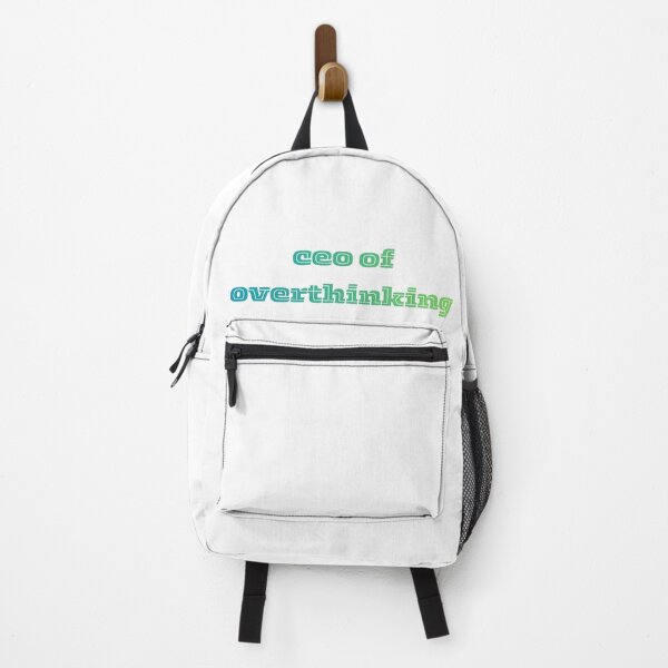 Item preview, CEO of Overthinking Funny Sarcastic Typography  designed and sold by VibeoCanvasShop.
