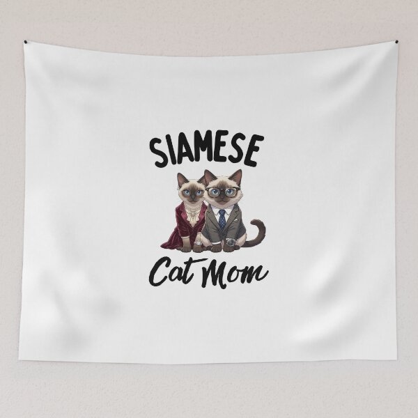 Item preview, Siamese cat mom  designed and sold by Fateh-Kro ⭐⭐⭐⭐⭐.