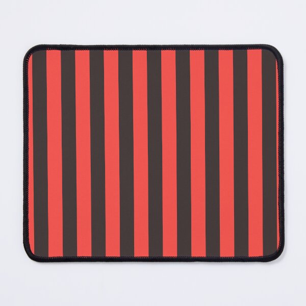 Item preview, Black coffee & tart orange vertical lines designed and sold by Mint + Midnight.