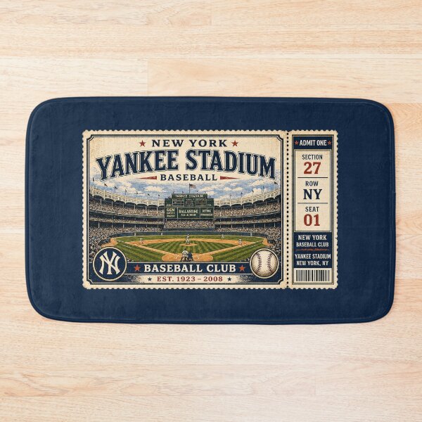 Item preview, New York Baseball Vintage Ticket Stub Old Stadium Design designed and sold by GhostDawgs.