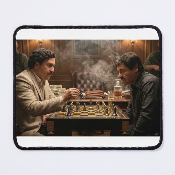 Item preview, 5D chess Pablo & Chapo designed and sold by Arte-Verde-2021.