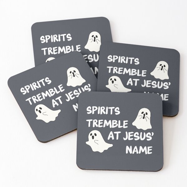 Item preview, Spirits Tremble At Jesus’ Name – Christian Anti Halloween designed and sold by Original Christians.