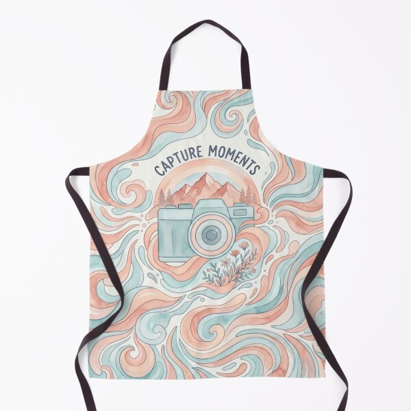 Item preview, Capture Moments Retro Camera Nature Art designed and sold by MarCinu Art.