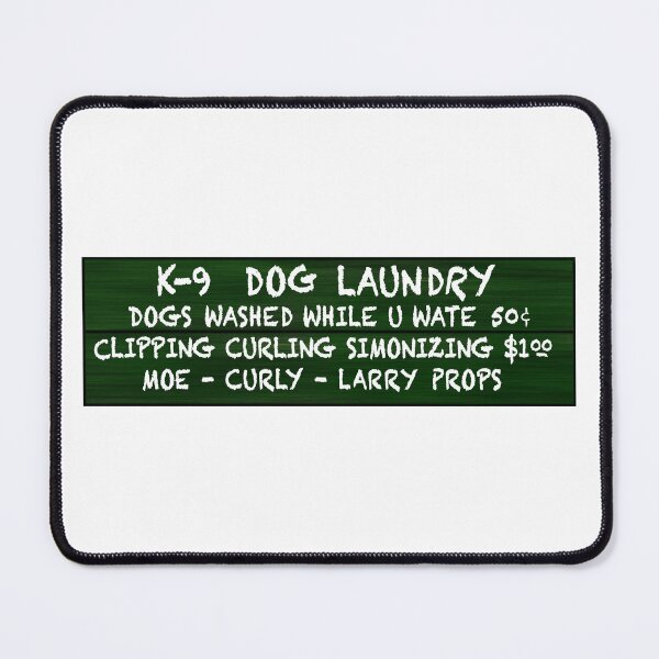 Item preview, K9 Dog Laundry designed and sold by Normbot2000.