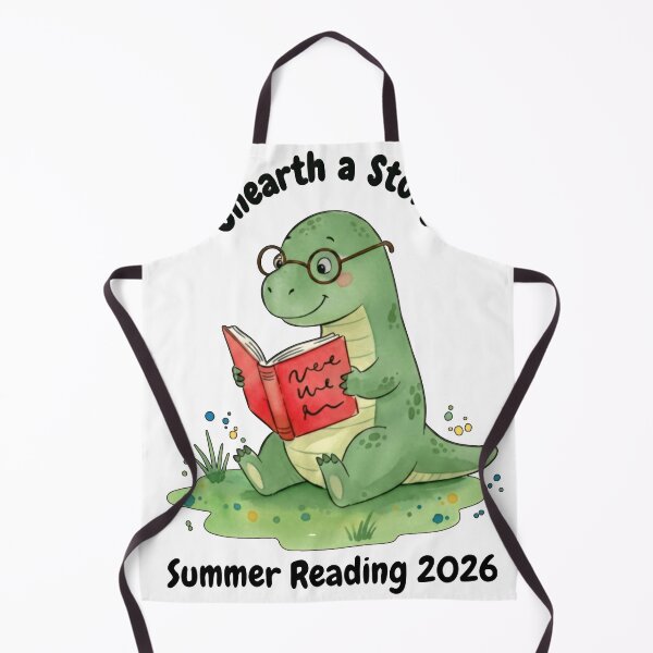 Item preview, Unearth a story Summer reading 2026 dinosaur reading Lovers gift Men Woman Kids  designed and sold by Taylor  ART.