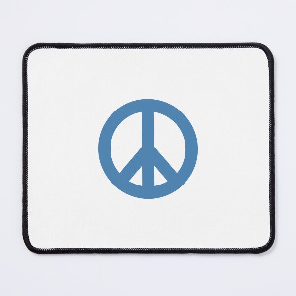 Item preview, Peace sign - blue designed and sold by Inspirationmotivation.