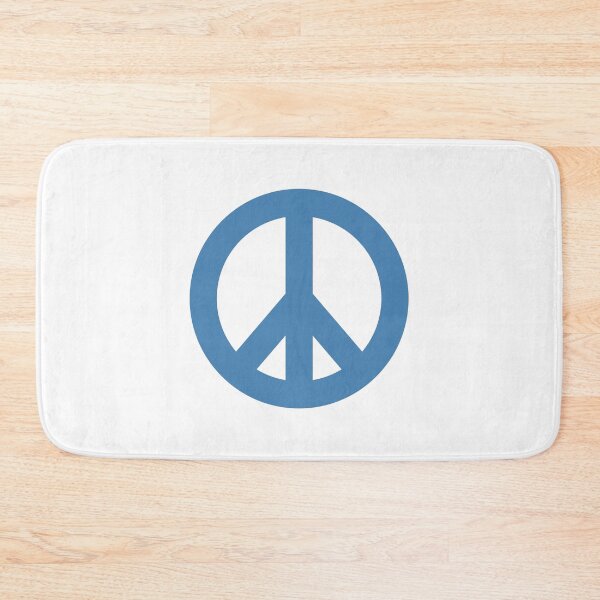 Item preview, Peace sign - blue designed and sold by Inspirationmotivation.
