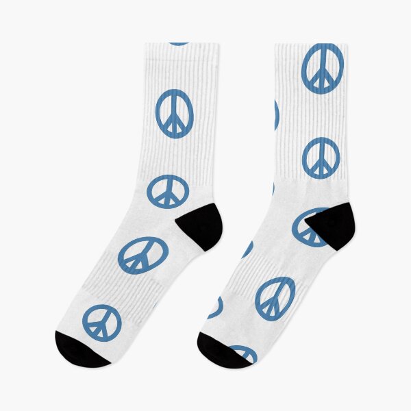 Item preview, Peace sign - blue designed and sold by Inspirationmotivation.
