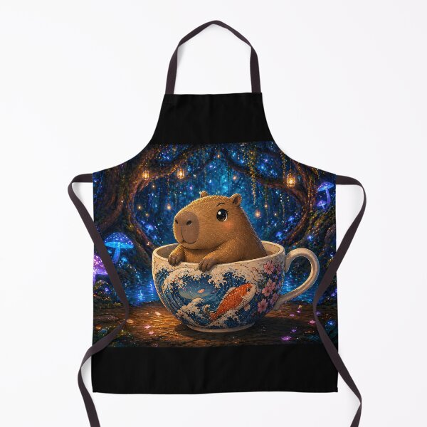 Item preview, Cozy Capybara Tea designed and sold by capybaraxshop.