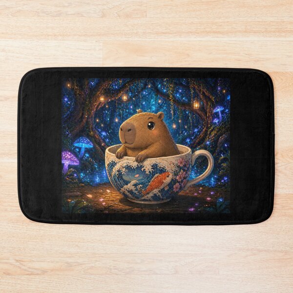Item preview, Cozy Capybara Tea designed and sold by capybaraxshop.