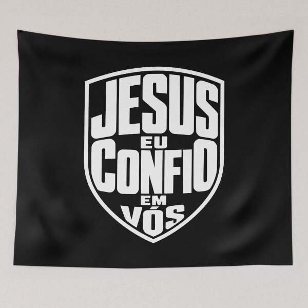 Item preview, Jesus Eu Confio em Vós Camiseta Católica designed and sold by AnnSign.