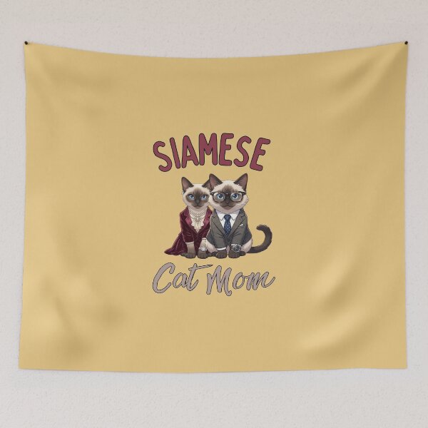 Item preview, Siamese cat mom  designed and sold by Fateh-Kro ⭐⭐⭐⭐⭐.