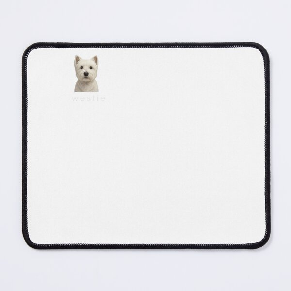 Item preview, Minimalist Westie Logo T-Shirt – Small Chest Dog Design – Cute White Terrier Shirt designed and sold by CalmMandala.