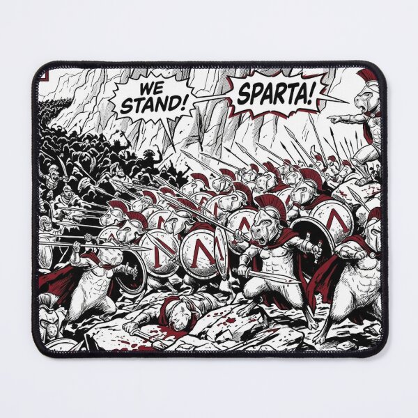 Item preview, Epic Capybara Spartans: The Hot Gates Battle Comic designed and sold by FatalMiaoooo.