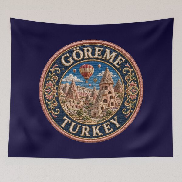 Item preview, Göreme, Türkiye – Fairy Chimneys, Cave City & Hot Air Balloons designed and sold by Girih.