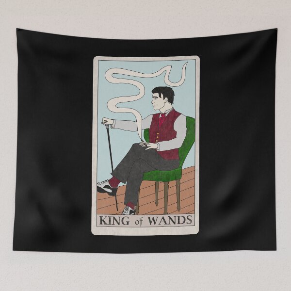 Item preview, King of Wands - Jaxon Hall designed and sold by Heather H Designs .