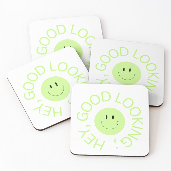 Item preview, Hey Good Looking Smiley Face Art designed and sold by VibeoCanvasShop.