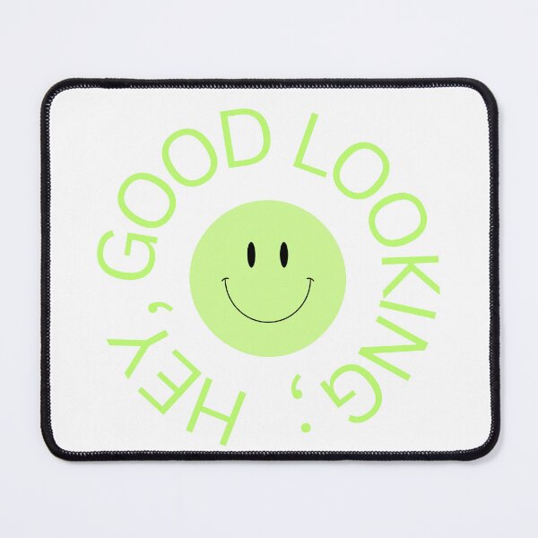 Item preview, Hey Good Looking Smiley Face Art designed and sold by VibeoCanvasShop.