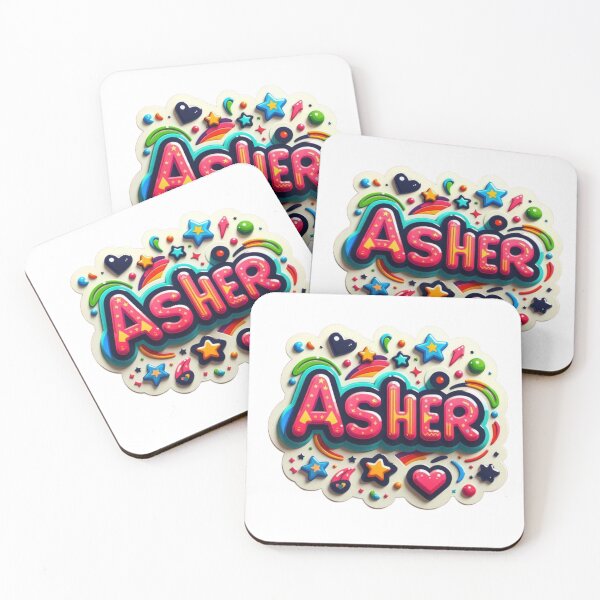 Item preview, Asher – Modern Name with Strong Identity designed and sold by Lellenatavarez.