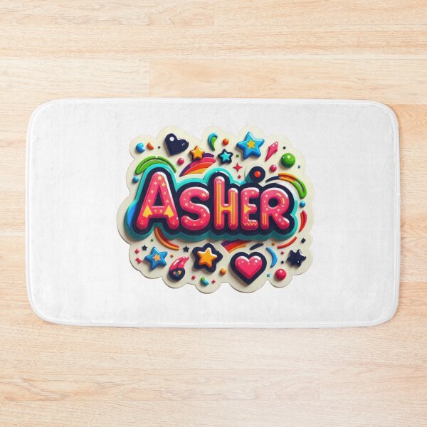 Item preview, Asher – Modern Name with Strong Identity designed and sold by Lellenatavarez.