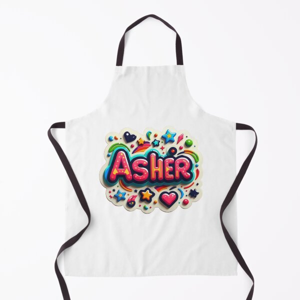 Item preview, Asher – Modern Name with Strong Identity designed and sold by Lellenatavarez.