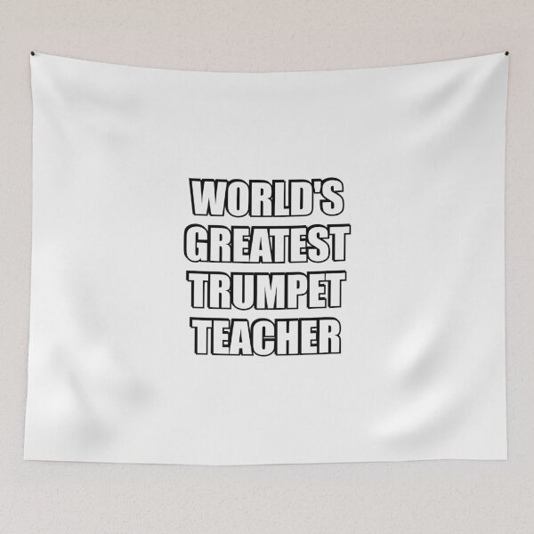Item preview, Trumpet  Teacher  designed and sold by Inspirationmotivation.