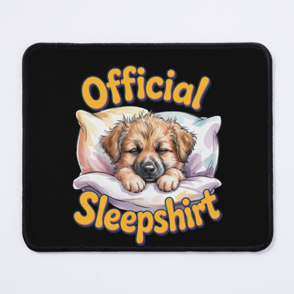 Item preview, Humorous German Shepherd Puppy Design Official Sleepshirt designed and sold by fantasticdesign.