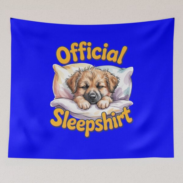 Item preview, Humorous German Shepherd Puppy Design Official Sleepshirt designed and sold by fantasticdesign.