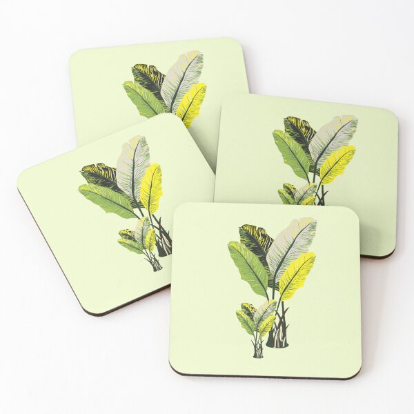 Item preview, Vintage Tropical Banana Leaves Botanical Illustration designed and sold by auran14.