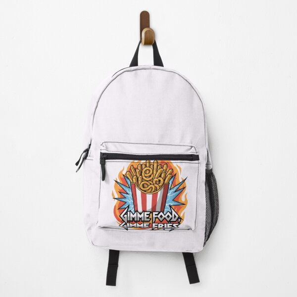 Item preview, Gimme Food Gimme Fries Rock Fries Lover Tee designed and sold by Fanverse Merchandise.