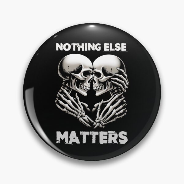 Item preview, Gothic Skull Embrace Nothing Else Matters Dark Art designed and sold by Fanverse Merchandise.
