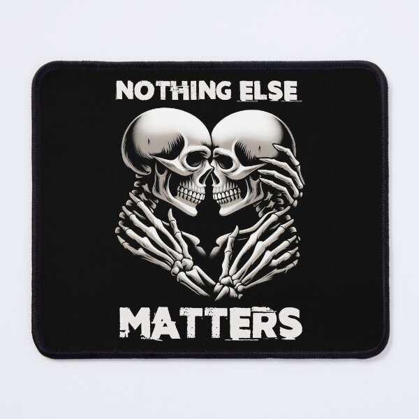 Item preview, Gothic Skull Embrace Nothing Else Matters Dark Art designed and sold by Fanverse Merchandise.