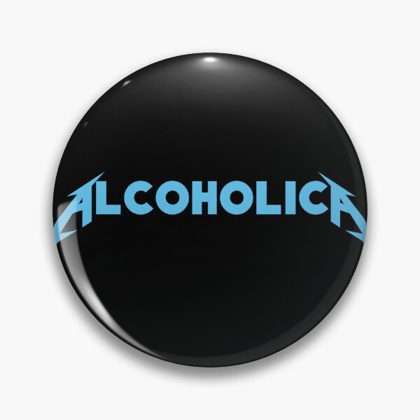 Item preview, Alcoholica Heavy Metal Drinking Humour Bold Art designed and sold by Fanverse Merchandise.