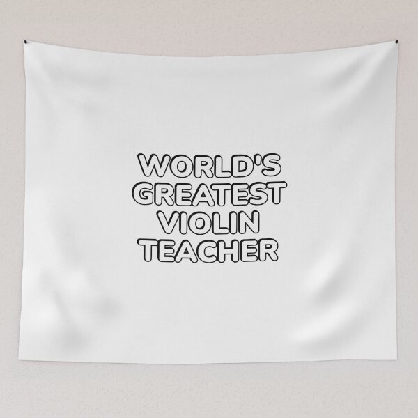 Item preview, Violin Teacher  designed and sold by Inspirationmotivation.