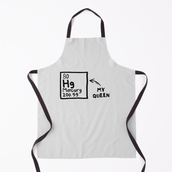 Item preview, Mercury My Queen - Funny Periodic Table Rock Pun designed and sold by Fanverse Merchandise.