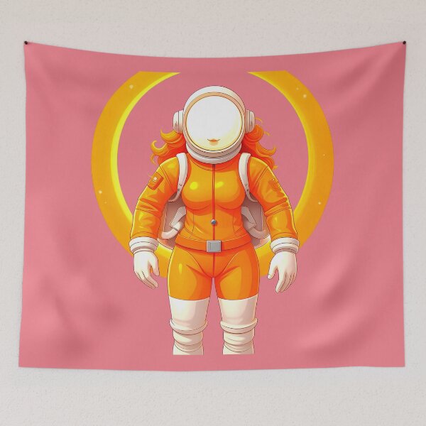 Item preview, An astronaut cartoon character designed and sold by Creative Visualize.