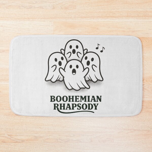 Item preview, Ghost Humor Boohemian Rhapsody Funny Halloween Music Shirt designed and sold by Fanverse Merchandise.