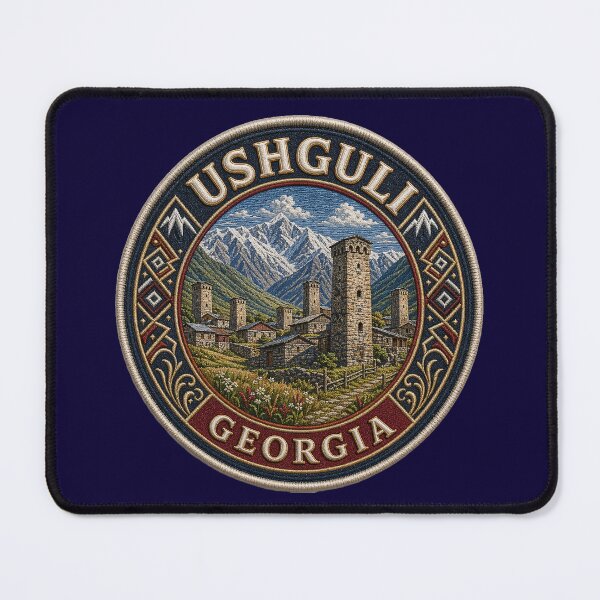 Item preview, Ushguli, Georgia – defensive towers, mountain villages & Caucasus panorama designed and sold by Girih.