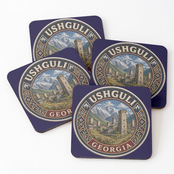 Item preview, Ushguli, Georgia – defensive towers, mountain villages & Caucasus panorama designed and sold by Girih.