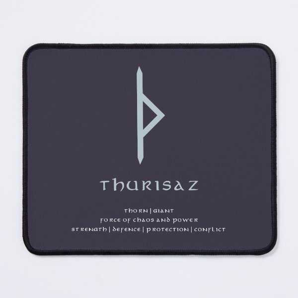 Item preview, Thurisaz - Thorn/Giant Rune, Force of Chaos and Power designed and sold by Medieval Steward Designs.
