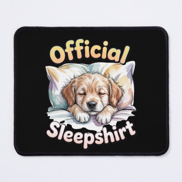Item preview, Humorous Golden Retriever Puppy Design Official Sleepshirt designed and sold by fantasticdesign.