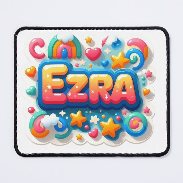 Item preview, Ezra – Strong Biblical Name with Modern Style designed and sold by Lellenatavarez.