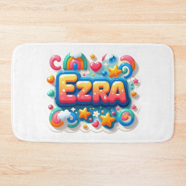 Item preview, Ezra – Strong Biblical Name with Modern Style designed and sold by Lellenatavarez.